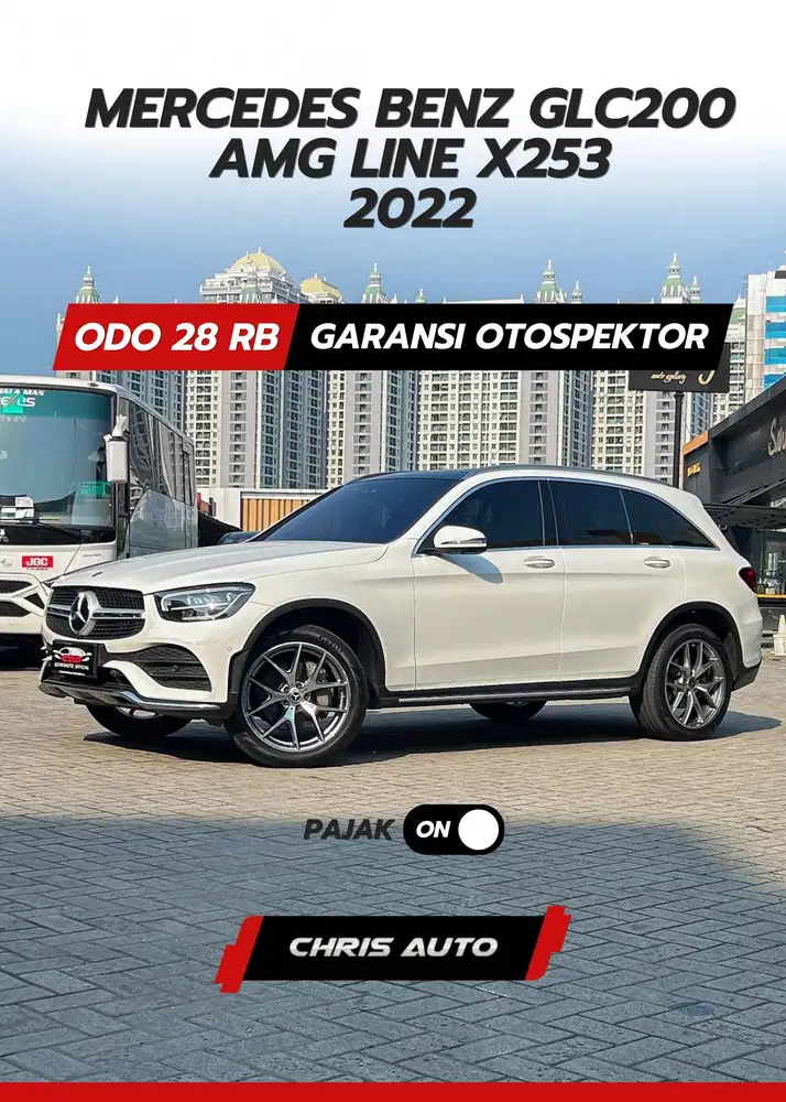 Tdp 23jt Angs16.7jt [Odo 28rb] Service Record GLC200 2022/2021 GLC 200