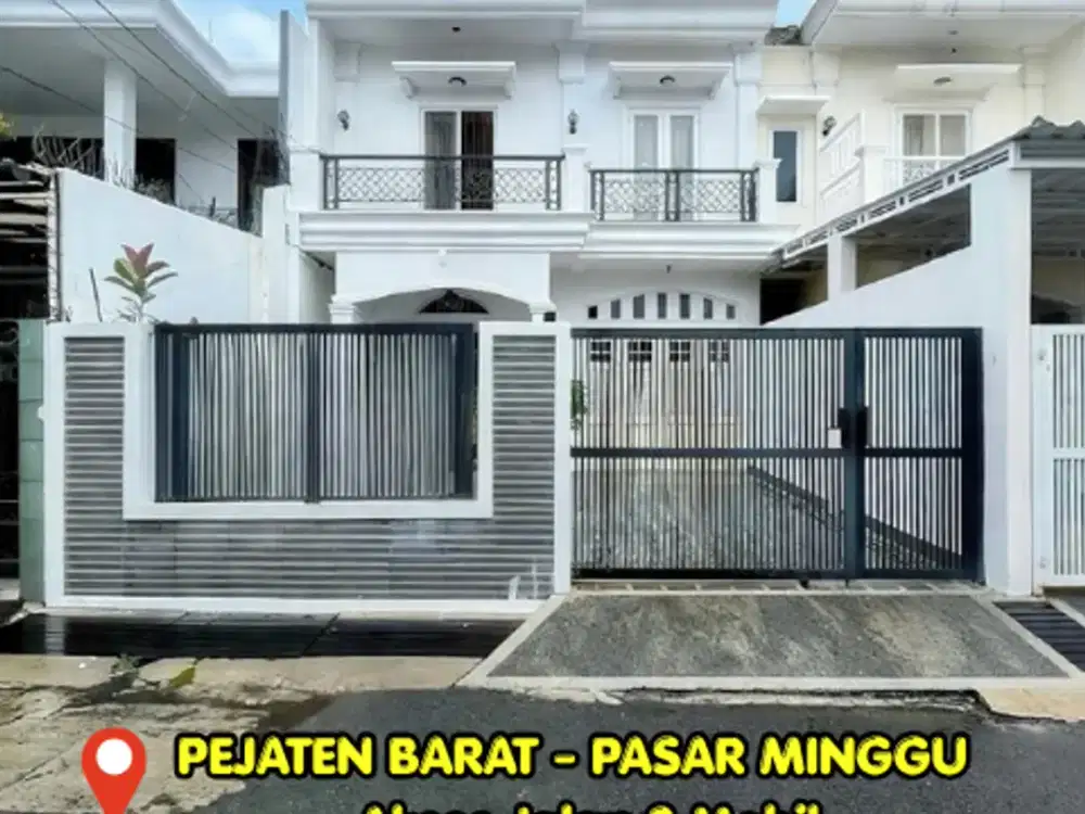 Dijual Cepat Rumah Pejaten Barat 2 Lantai Siap Huni Jalan 2 Mobil