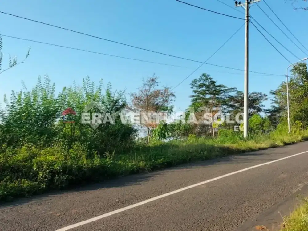 Tanah Pekarangan Strategis Kragilan Boyolali