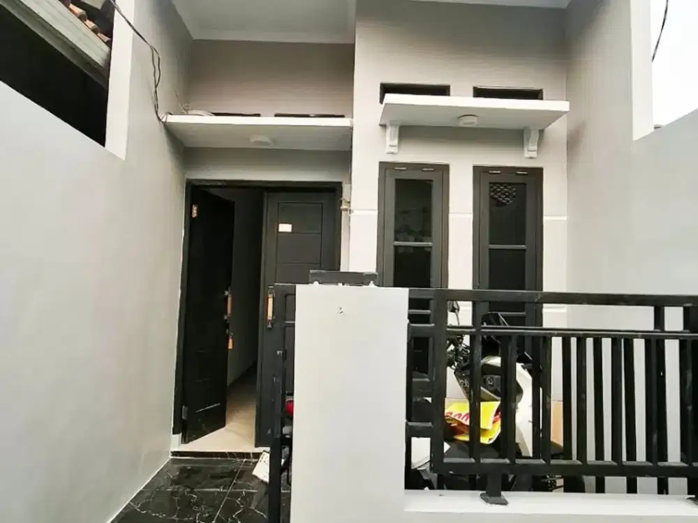 Rumah 1 Lantai Siap Huni Dekat Stasiun Lenteng Agung Jakarta Selatan