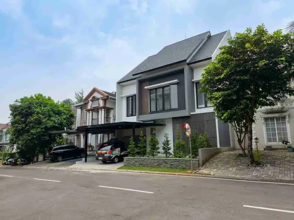 Rumah Mewah siap Huni di bsd Virginia lagoon  serpong Tangsel