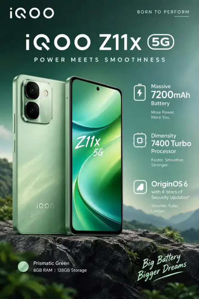 Iqoo z11 cicilan dengan home credit bisa free 1x cicilan