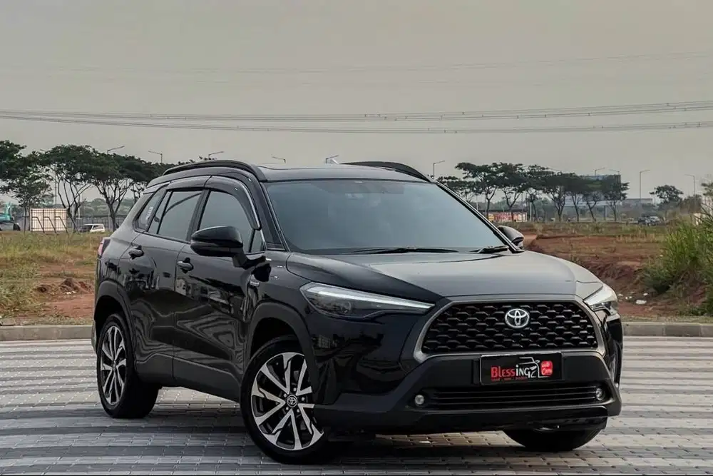 Toyota Corolla Cross Hybrid SUNROOF AT Matic 2021 Hitam Metalik