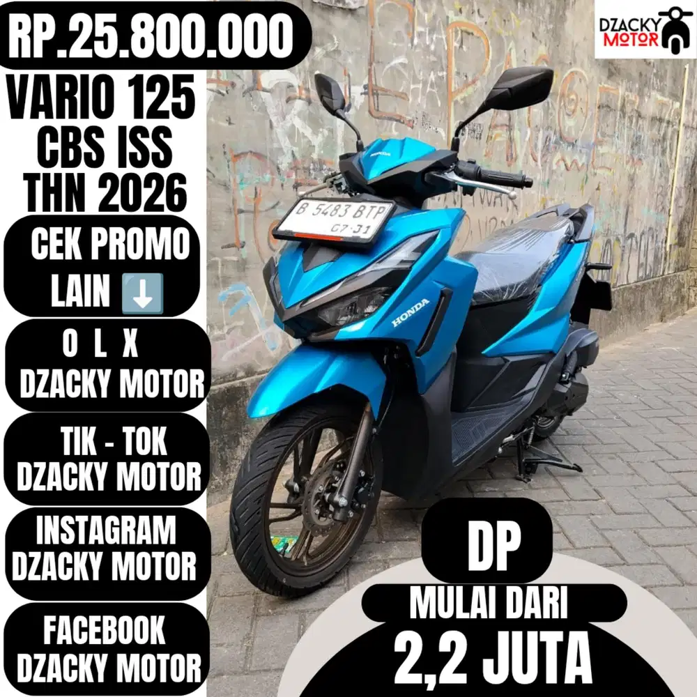 VARIO 125 CBS ISS 2026 SECOND LIKE NEW