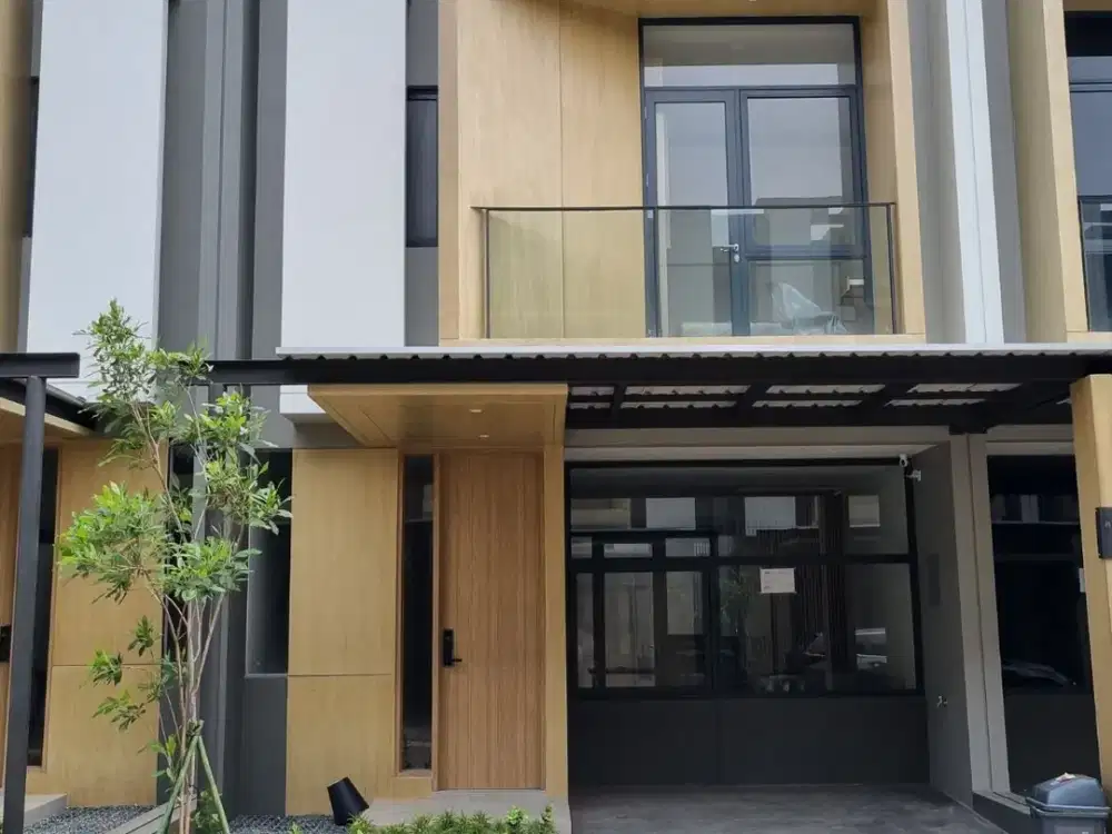 DIJUAL Rumah Brand New Siap Huni di Cluster SVANI Tanakayu BSD City Tangerang selatan.