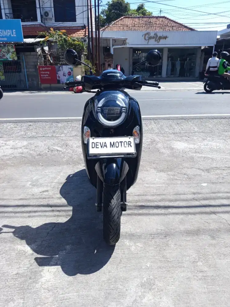 Scoopy energetic hitam 2025 Deva motor