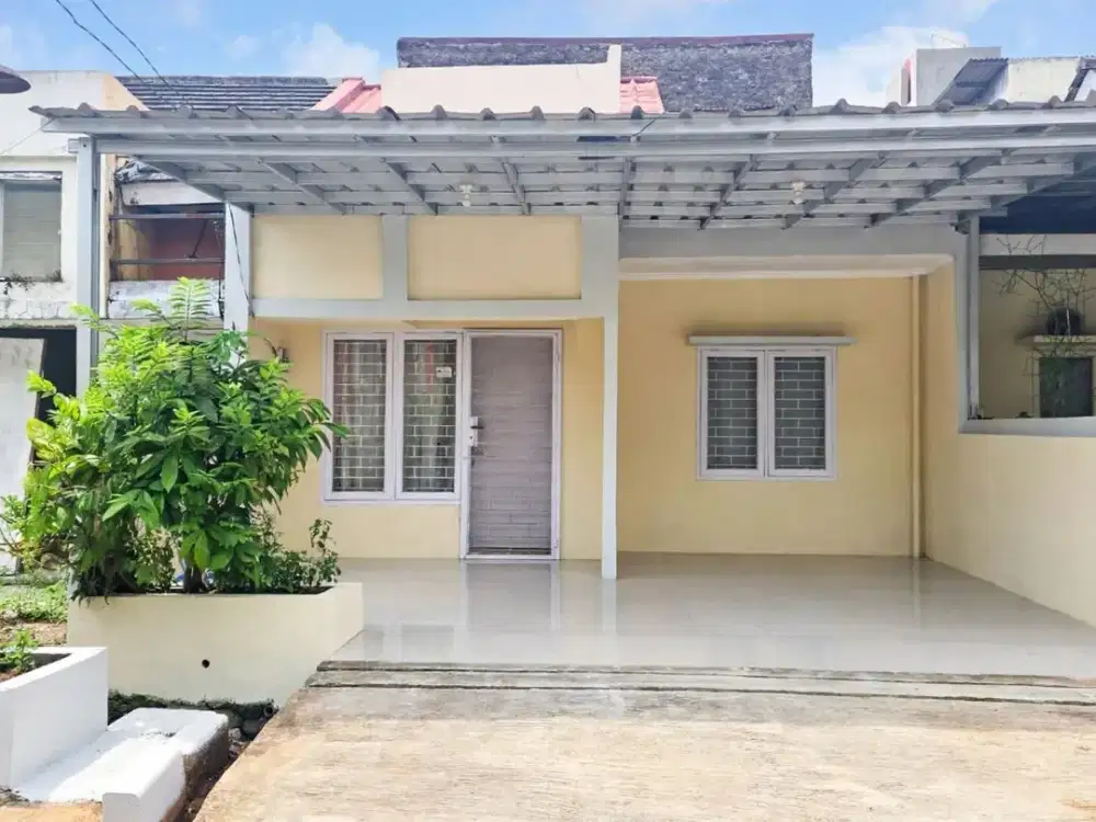 Rumah Cluster Taman Sakura luas 6x17 99meter type 3KT Babelan Bekasi