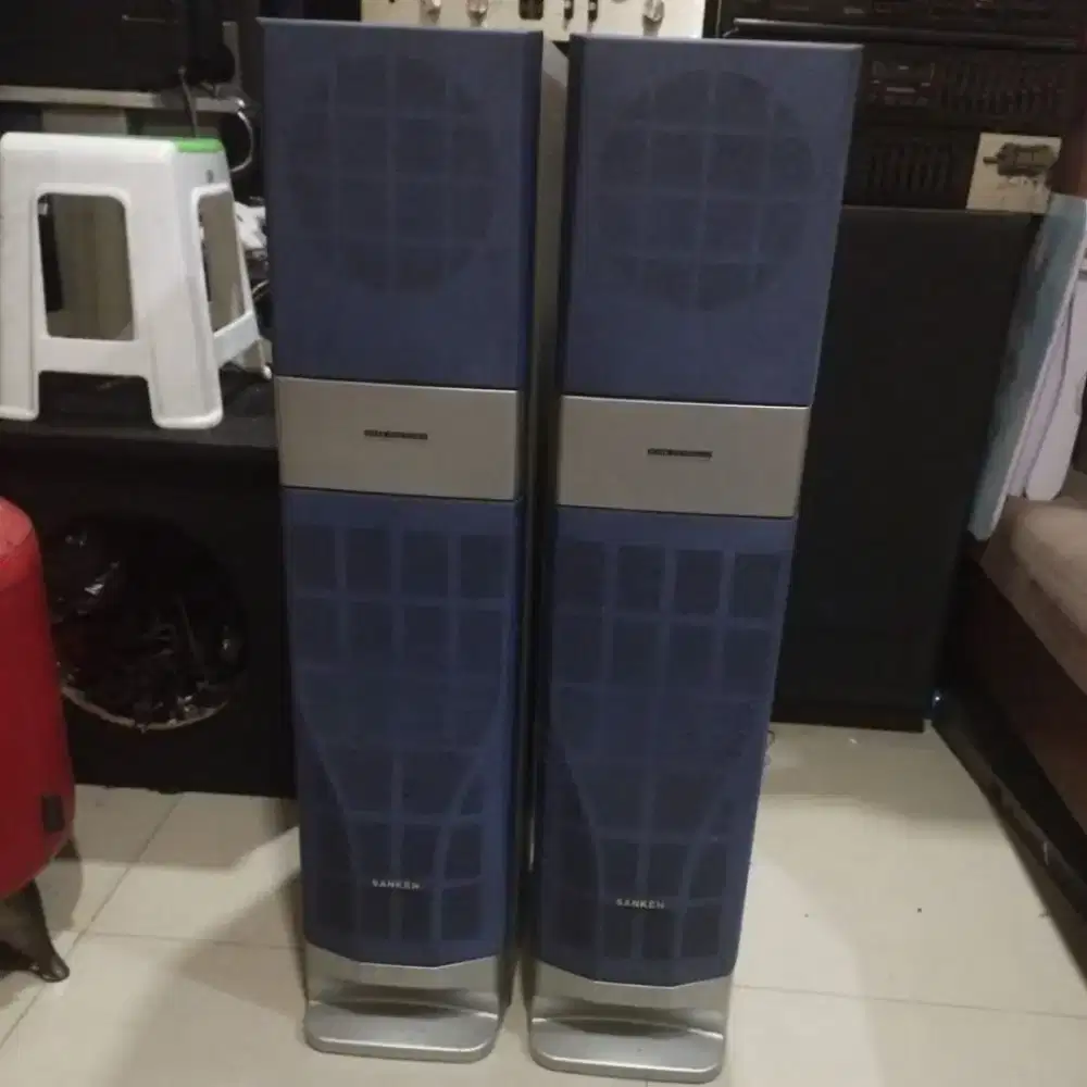 Speaker pasif sanken bass Enhanced / tower 6 Inc 2 way