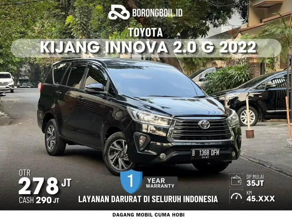 LOW KM TOYOTA KIJANG INNOVA 2.0 G AT 2022