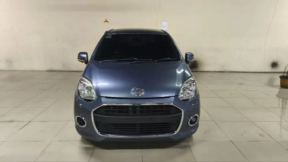 Daihatsu Ayla 1.0 X Automatic 2014 AT Abu Abu Metalik