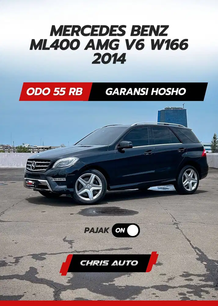 Tdp12jt Angs7.7jt [Odo 55rb]Service Record ML400 2015 / 2014 ML 400 X5