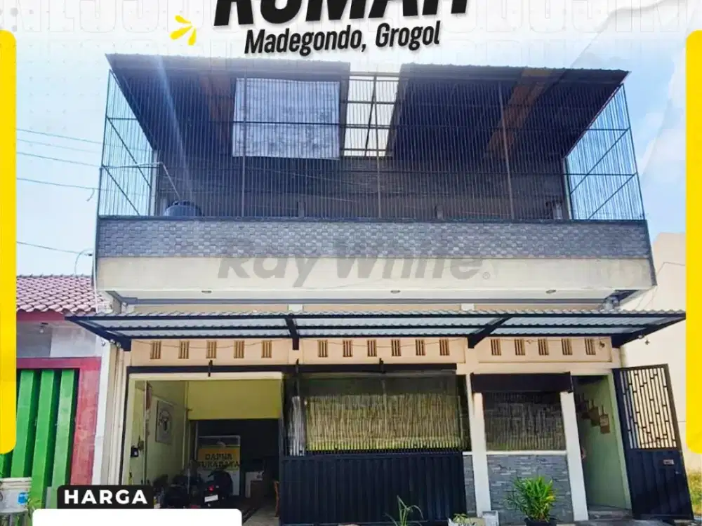 Dijual Rumah Strategis di Madegondo, Grogol