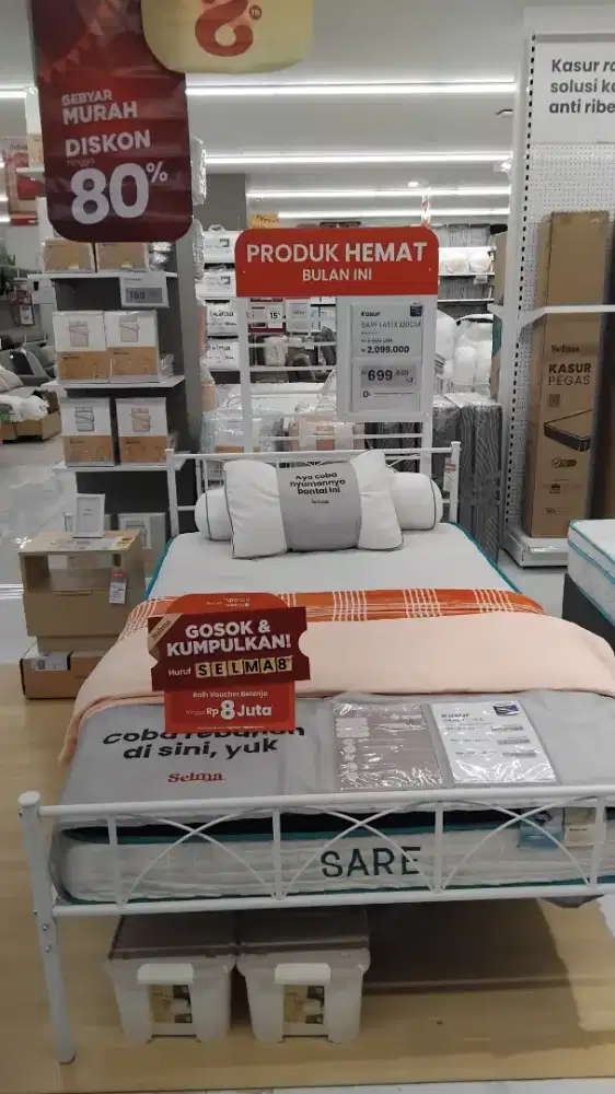 PROMO 1SET DIVAN+KASUR TERMURAH