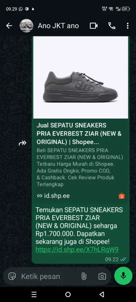 Sepatu everbest original