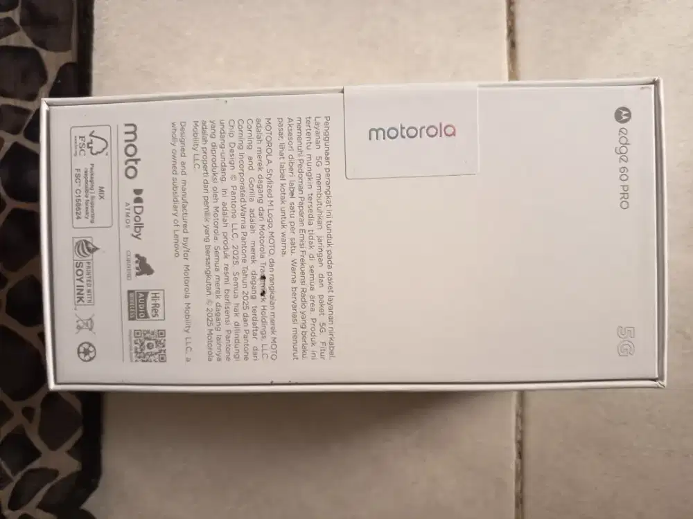 Dijual Motorola edge 60 PRO baru masih segel 7 juta