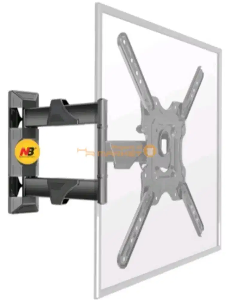 Braket swivel 32 sampai 55inc tebal kokoh led tv