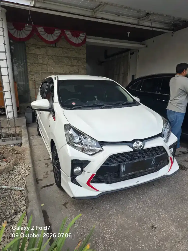 Agya TRD Matic 2021 1.2 Putih Istimewa KM 62rb Matic Halus. Original