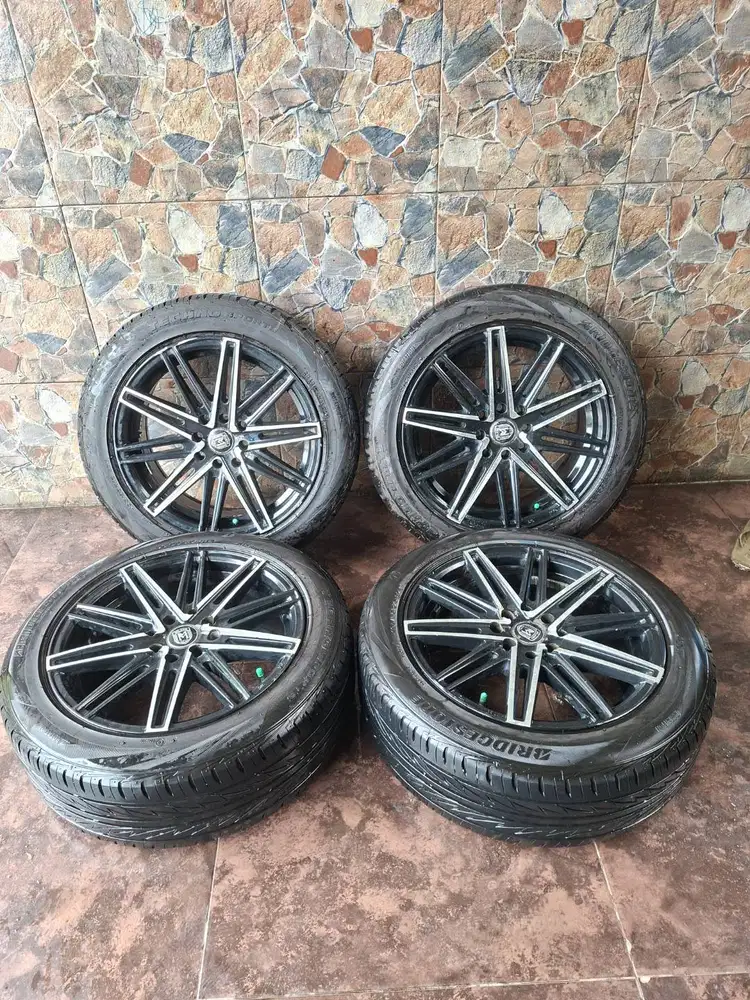 Velg Racing Ring 16 + Ban Bridgestone 195/55 R16 – Paket 4 Buah