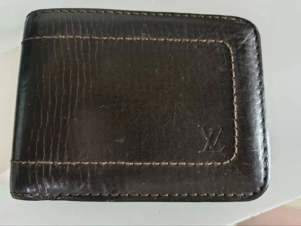 Dompet Pria LV Louis Vuitton Utah Leather Bifold M92074 ORI