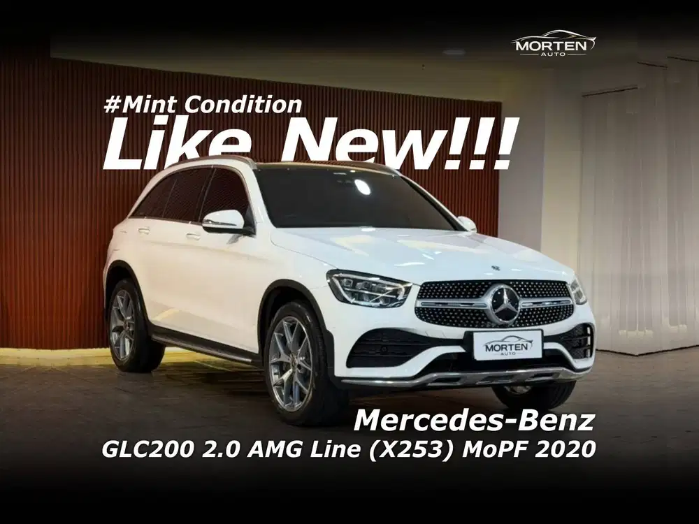 [SUPER Low Km!!!] Mercy GLC200 2.0 AMG Line (X253) Facelift 2020