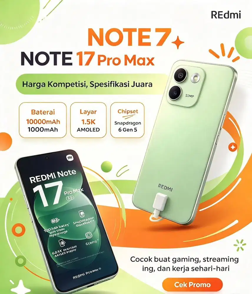 REDMI NOTE 17 pro max  8/512