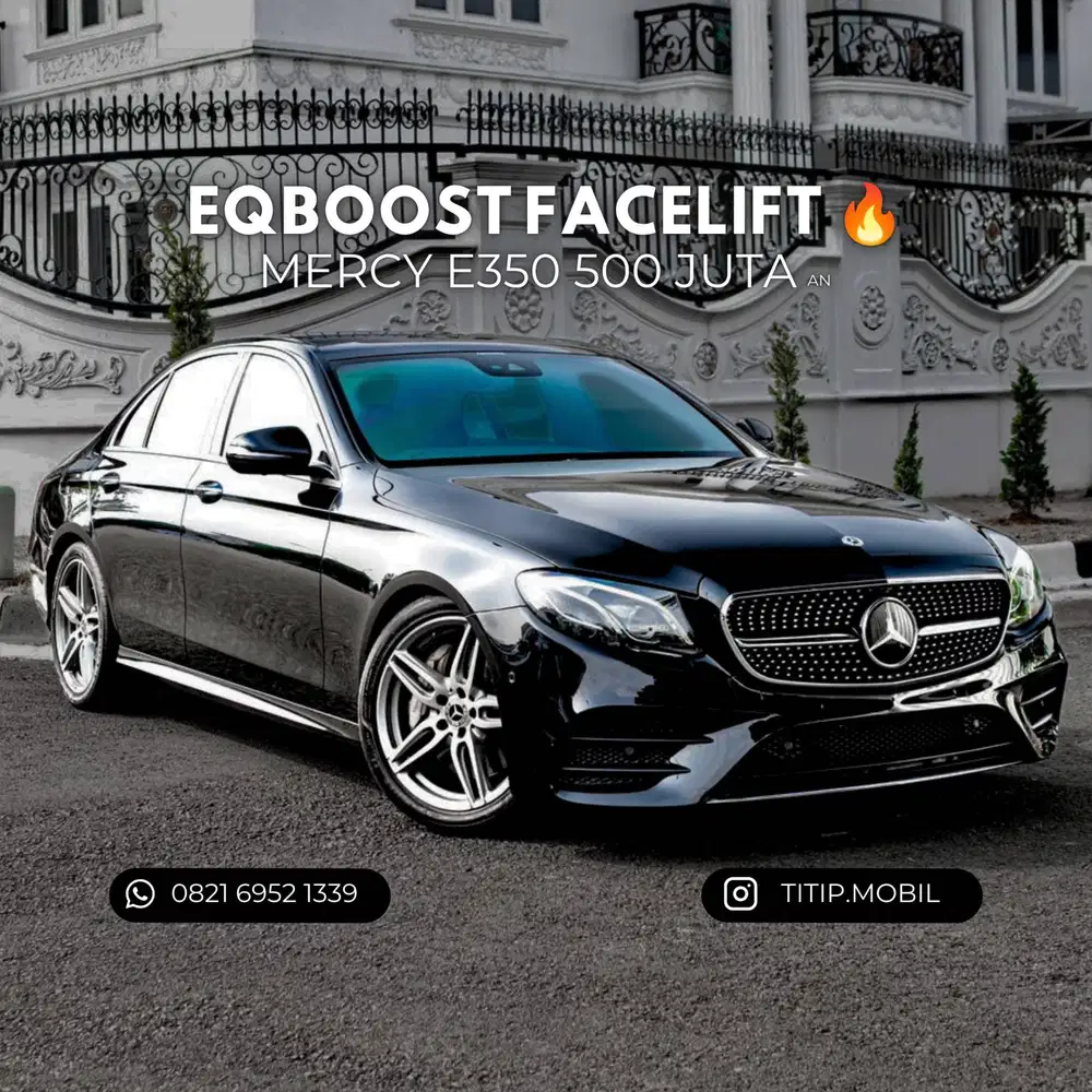 [CASH] Mercedes-Benz E350 AMG EQ Boost 2020