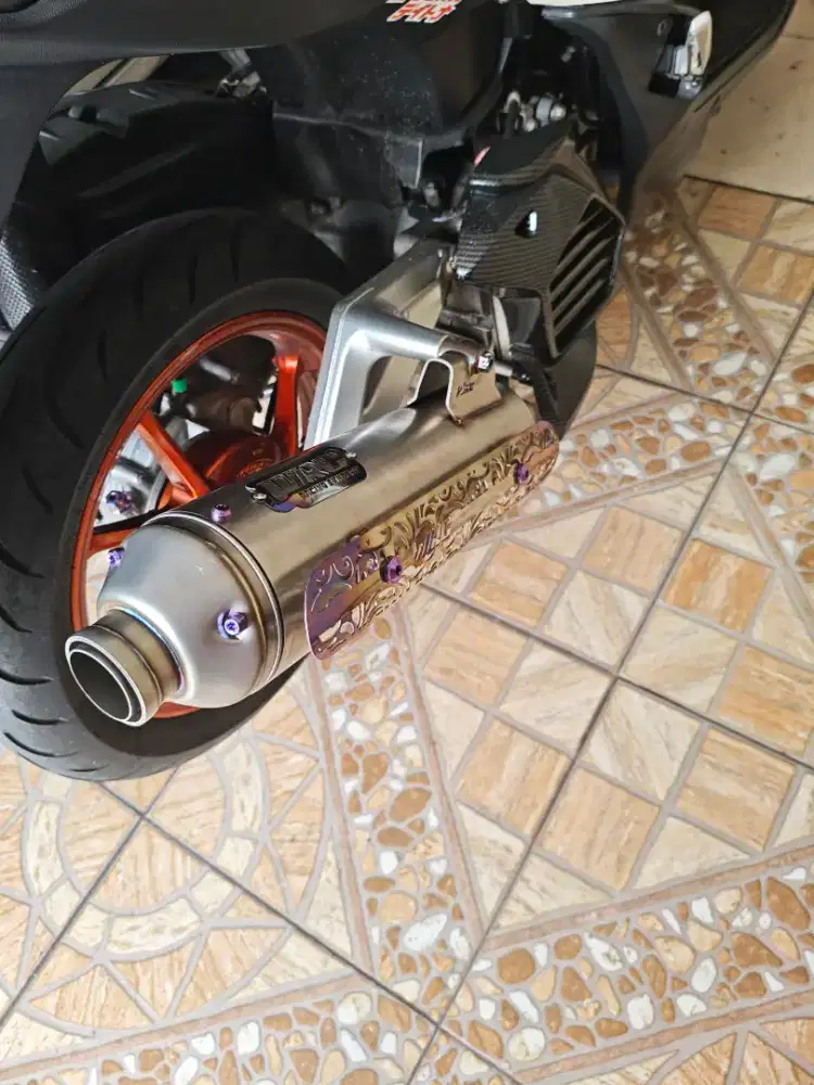 Knalpot WRC soundblast Aerox old