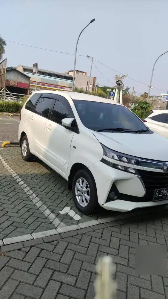 Avanza G Matic 2021 Putih KM 49RB Pajak 10-26 Full Ori Istimewa