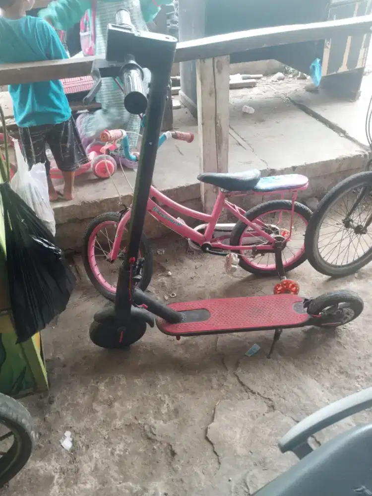 Skuter listrik lipat jual murah