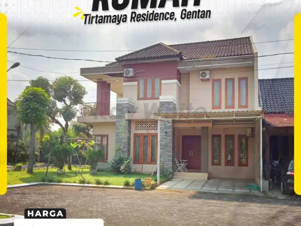 Dijual Rumah Strategis di Tirtamaya Residence, Gentan