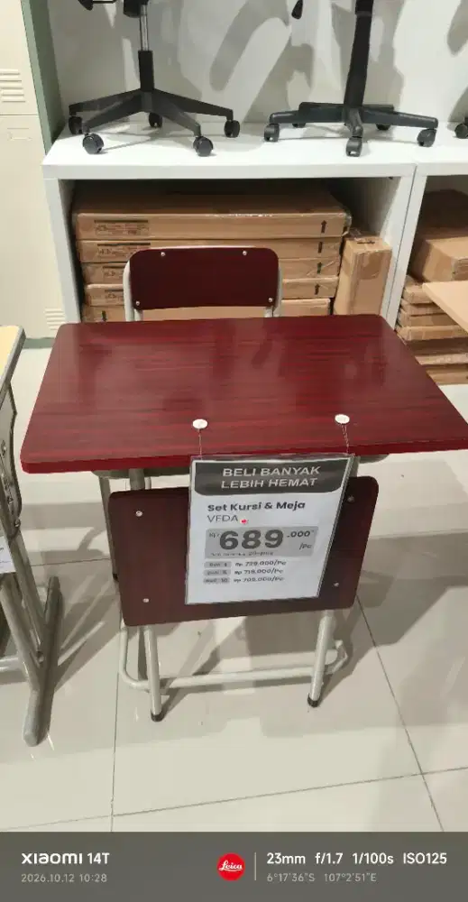 SET MEJA BELAJAR ANAK