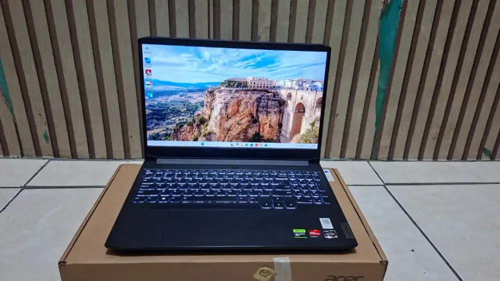 Laptop Lenovo Ideapad Gaming 3 -Amd Ryzen 5 5500H -8GB -SSD 512GB -