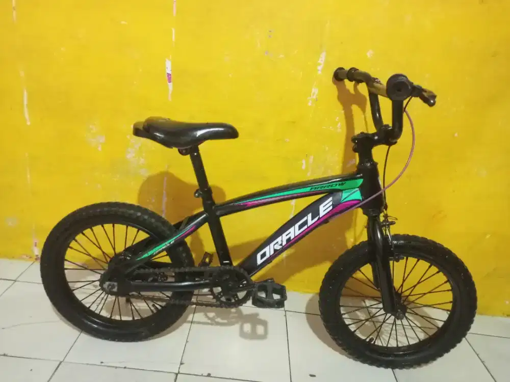 SEPEDA ANAK COWOK UKURAN 16 KOKOH SIAP PAKAI