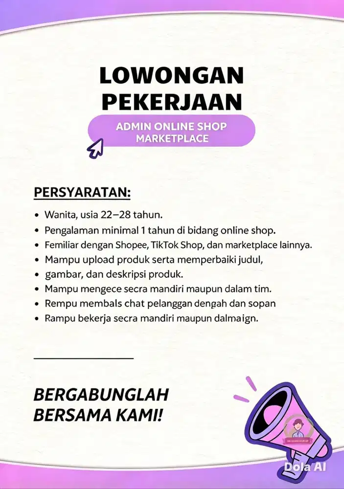 Admin online shop