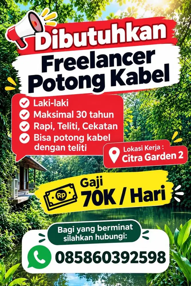 Di butuhkan admin packing
