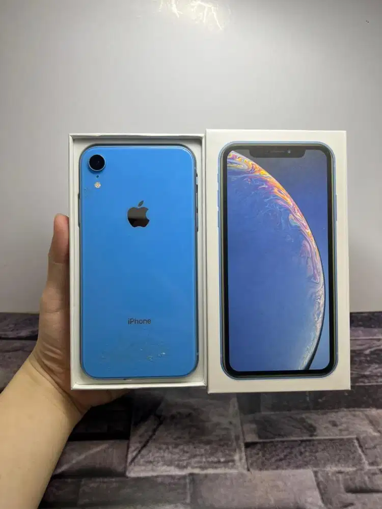 iphone xr 128 biru beacukai