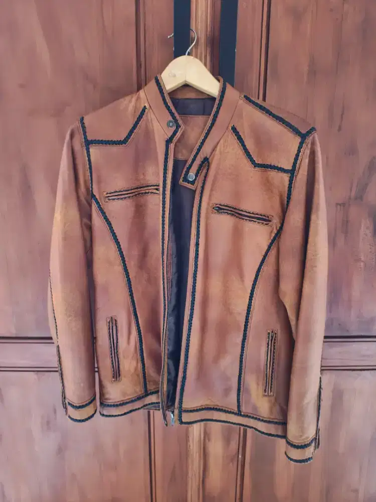 Jual jaket kulit domba asli