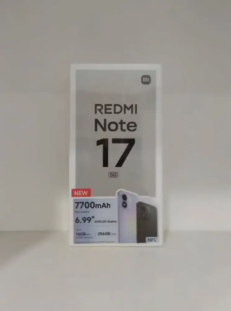 Ready Redmi Note 17 5G