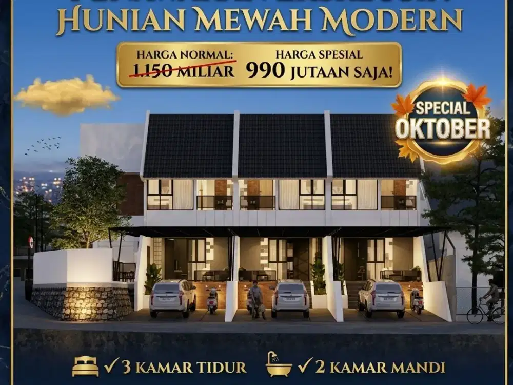 Rumah Baru Mandalajati 2 Lantai City View