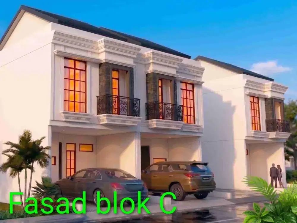 Rumah Mewah Modern 2 lantai di Cempaka putih dekat RS Islam jakarta