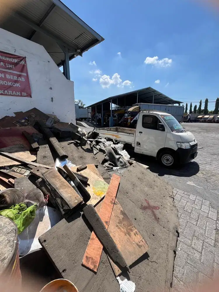 Jasa buang puing gragal bangunan sampah pindahan dsb