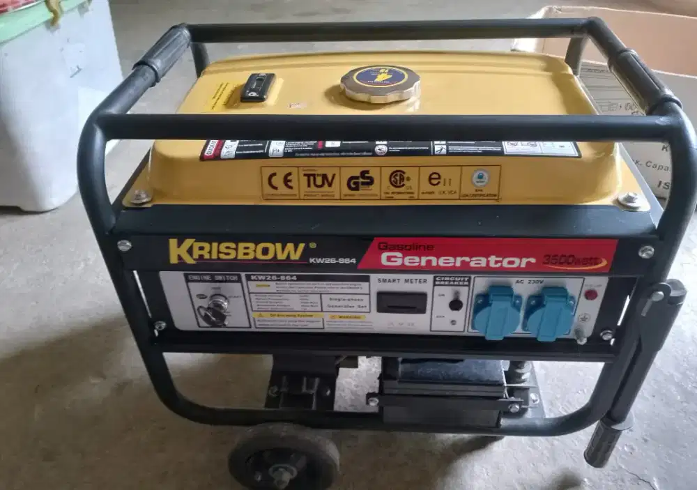 Genset Krisbow 3500 watt Bekas