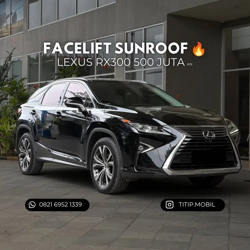 [CASH] Lexus RX300 Facelift 2019