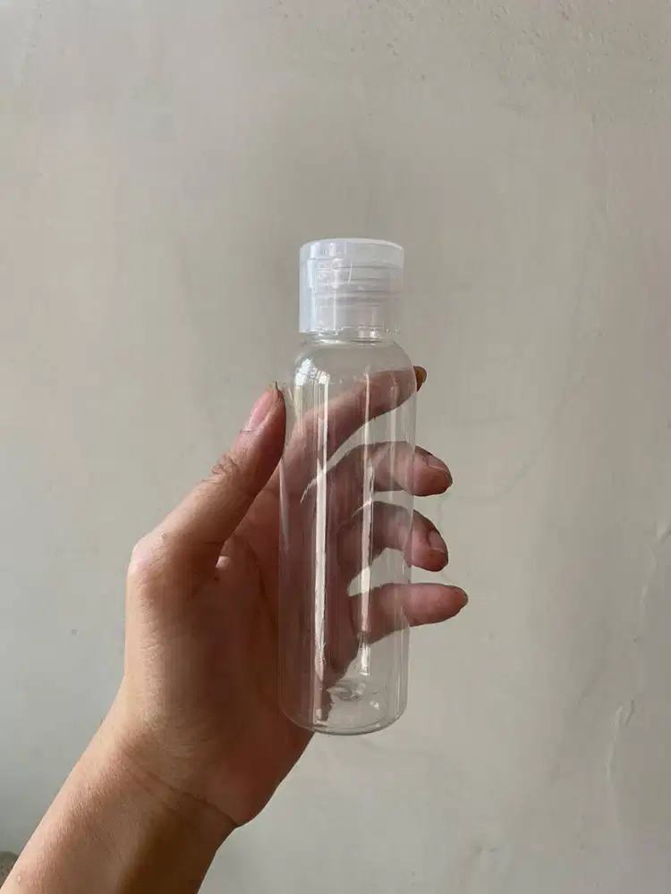 BP Jerigen Botol Fliptop Clear N24 100ml 1pack(10pcs)