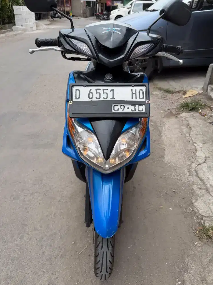 Yamaha xeon 125cc blue 2010 FULL ORIGINAL LENGKAP KM RENDAH MURAH