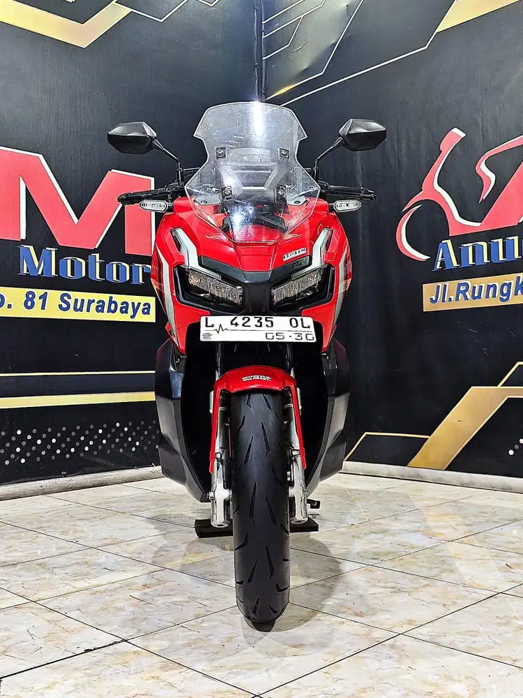 Honda ADV 150cc ABS merah hitam mewah th 2020. Anugerah motor rungkut