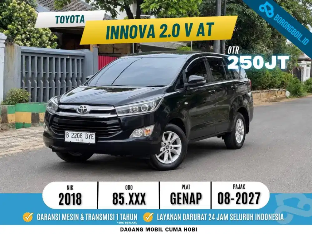 Kijang innova V 2.0 2018 AT