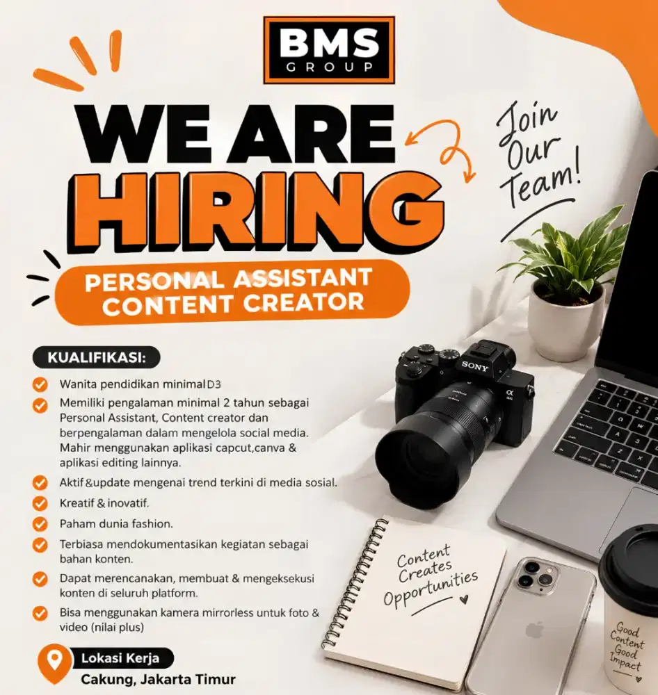 LOWONGAN KERJA PERSONAL ASSISTANT