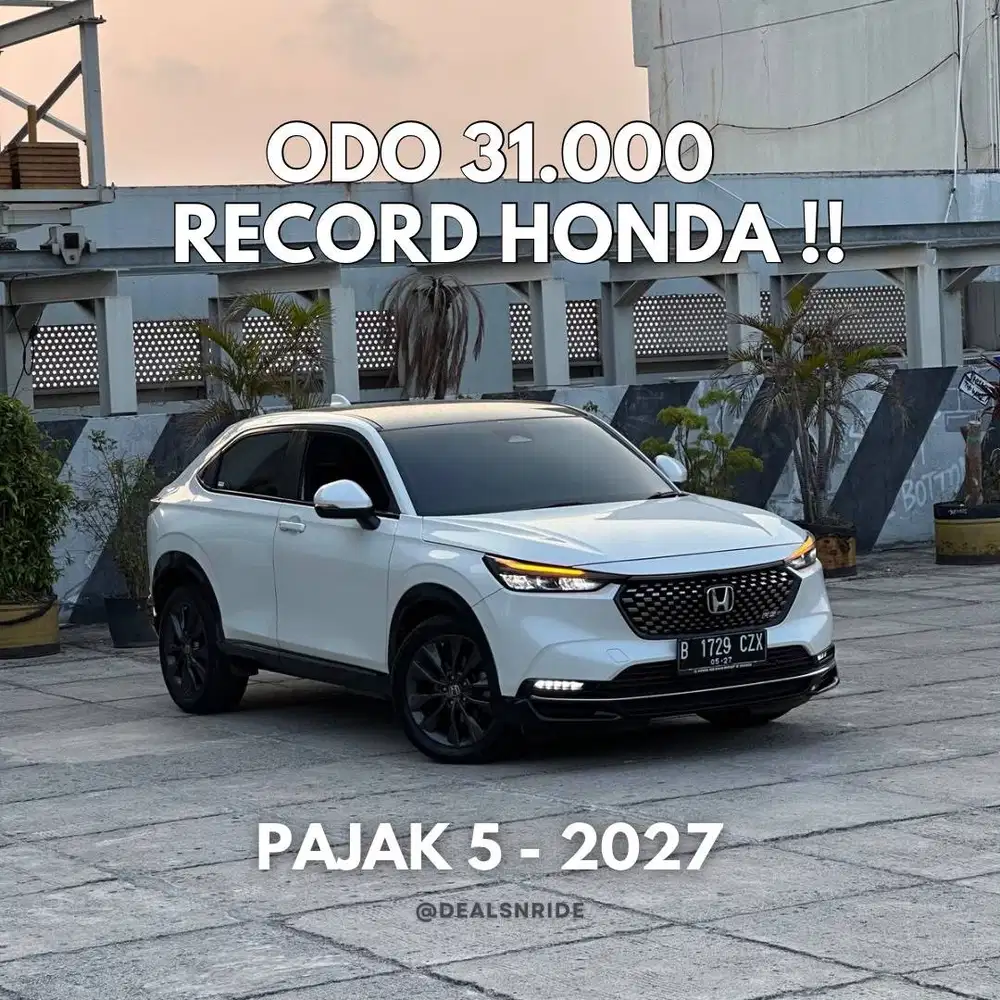 RARE ODO 30.000 !! PAJAK 5/2027 NEW HONDA HRV RS TURBO 2022 MURAH AJA