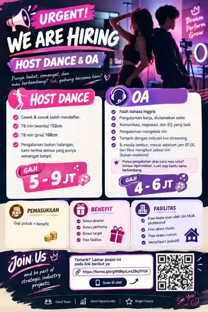 Host Dance & Operations Assistant